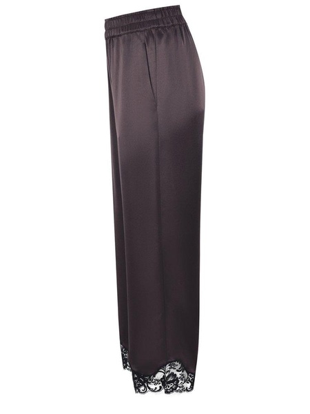 Palazzo Trousers Pinko "pendolo" Made Of Satin