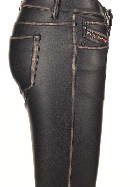 "p-stellar" Leather Effect Trousers
