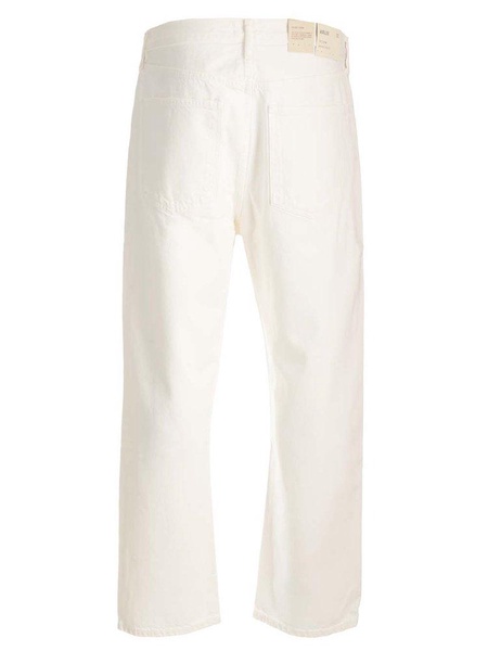 White "90s" Jeans