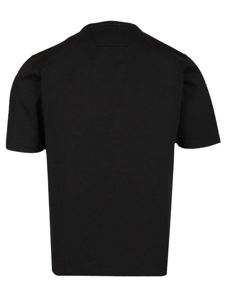 Cotton With Logo T-Shirt Black