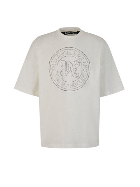 Palm Angels Printed Cotton T-Shirt