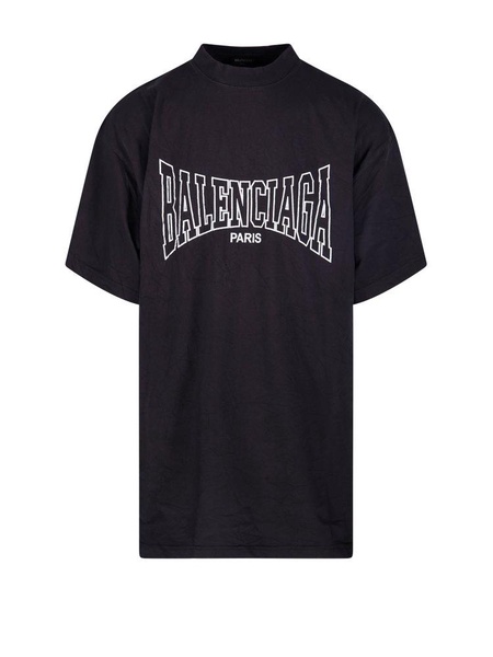 Men's Balenciaga Boxing T-shirt Medium Fit in Black Faded