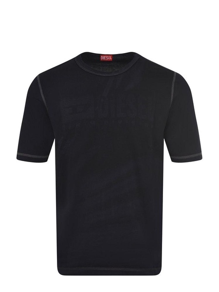 T-adjust-r13 Laser-faded Logo T-shirt