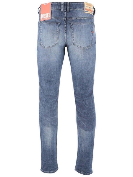Stretch Cotton Blend Denim Skinny Jeans
