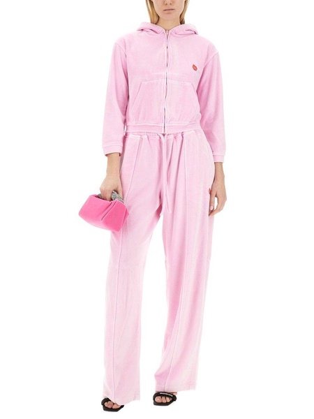 T By Alexander Wang Velour Sweatshirt