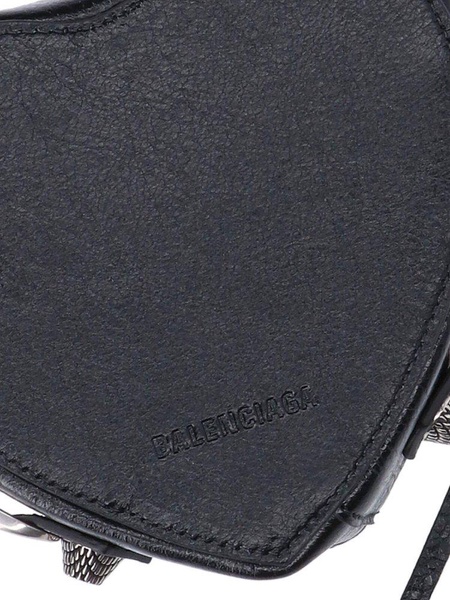 Le Cagole Heart leather coin purse