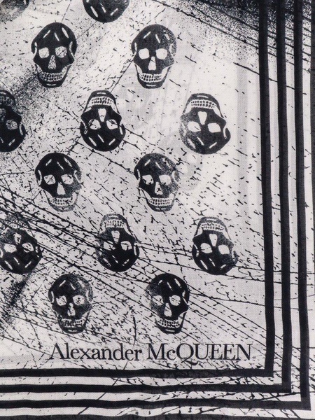 Alexander Mcqueen Men Alexander Mcqueen Multicolor Scarves