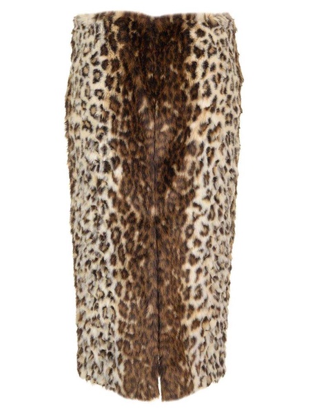 Alexander McQueen Animal print skirt