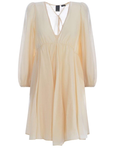 Dress Pinko 'beowulf' Made Of Cotton And Silk Voile