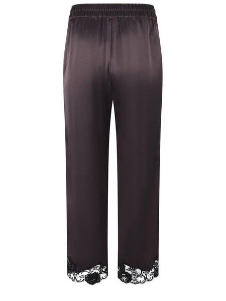 Palazzo Trousers Pinko "pendolo" Made Of Satin