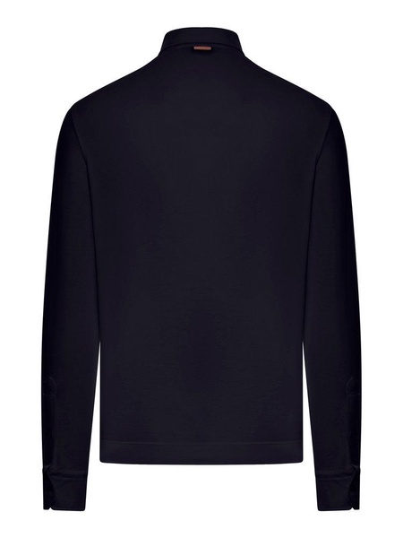 Long Sleeved Polo Shirt