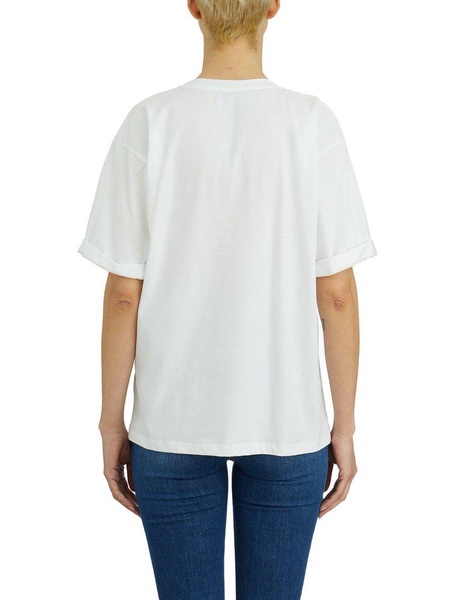 Logo Patch Jersey T-shirt Elisabetta Franchi