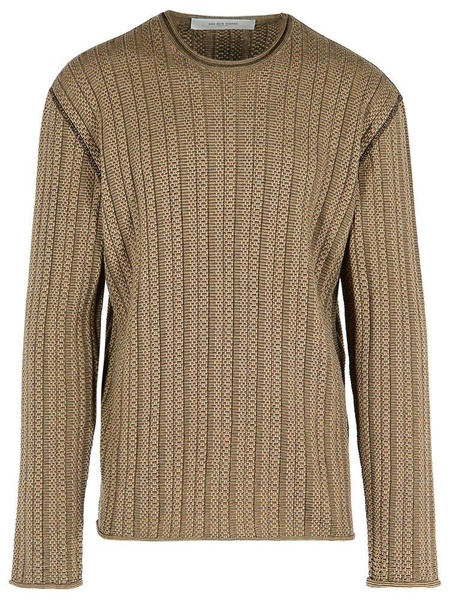 Golden Goose 'Norton' Brown Cotton Sweater Men