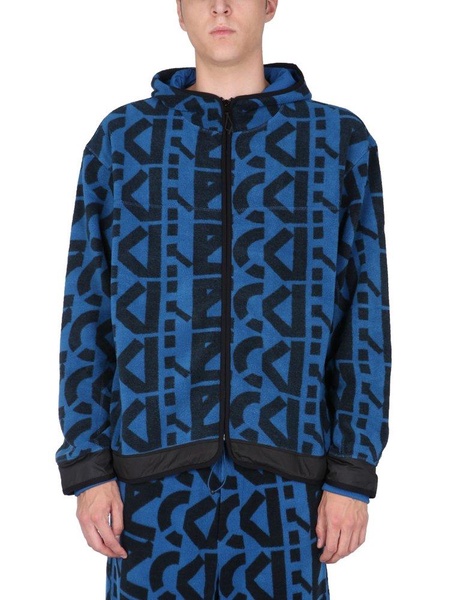Allover Monogram Zipped Hoodie