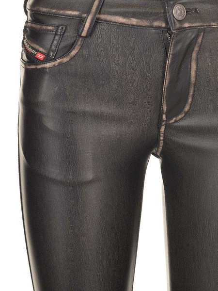 "p-stellar" Leather Effect Trousers