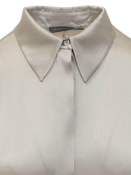 Alberta Ferretti Satin Shirt