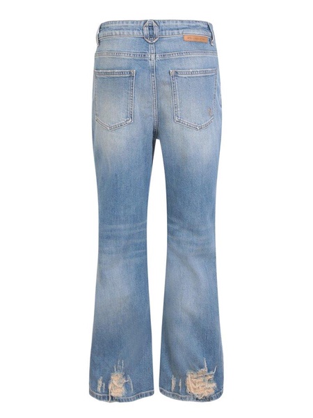Stretch Denim Flared Jeans