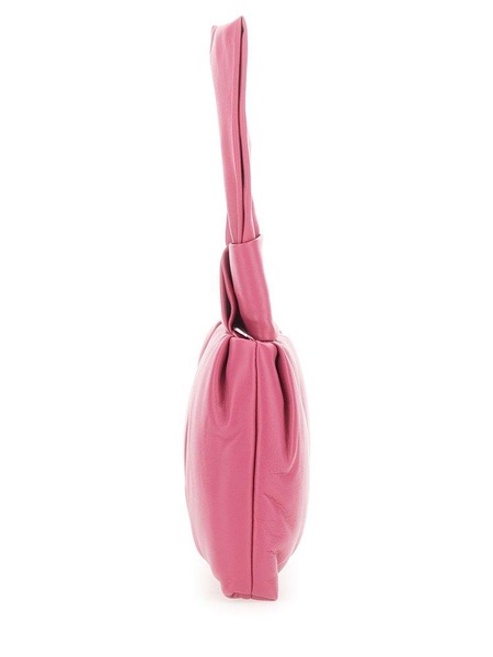 NEJIRI LEATHER WRIST CLUTCH BAG