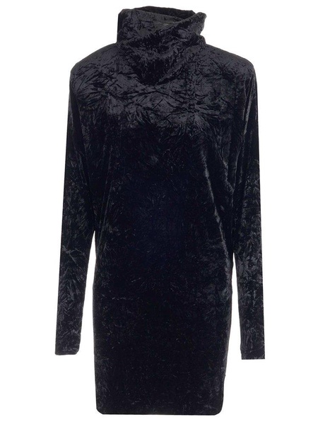 High Neck Long-sleeved Top