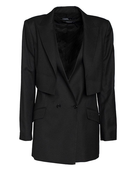 Tech fabric blazer