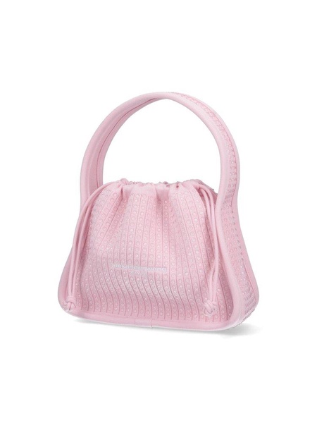 Small Tote Bag With 'ryan' Rhinestones