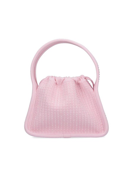 Small Tote Bag With 'ryan' Rhinestones