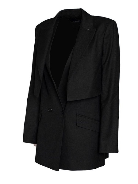 Tech fabric blazer