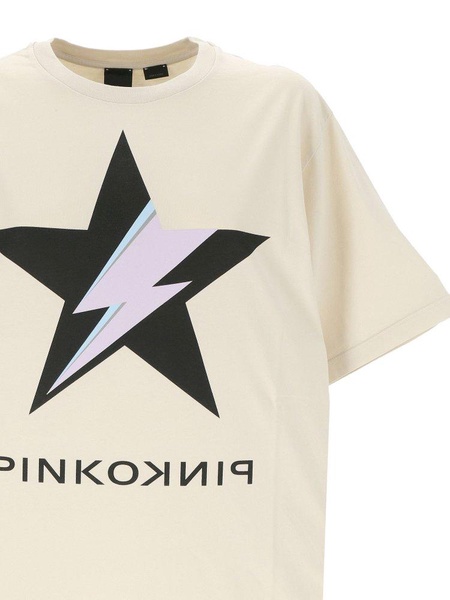 Star-printed Crewneck T-shirt