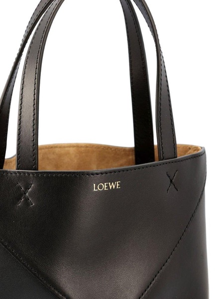 Loewe Women Puzzle Fold Mini Leather Tote