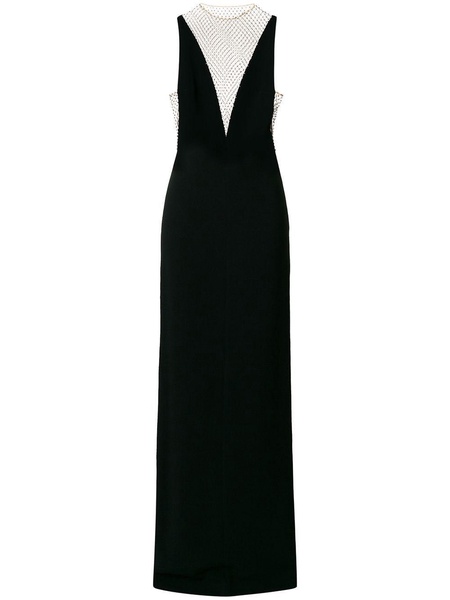 FAUX VISCOSE MIDI DRESS
