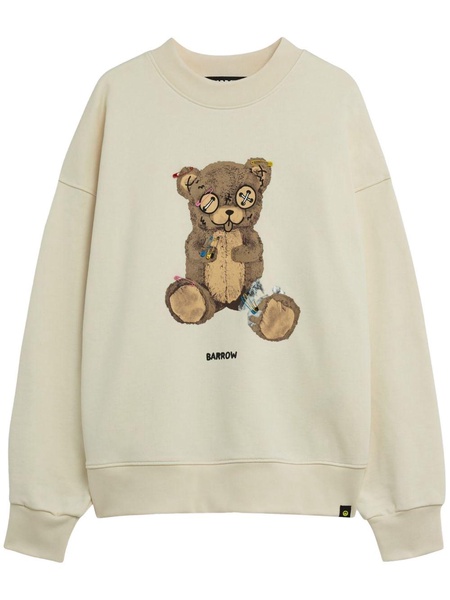 Teddy print sweatshirt