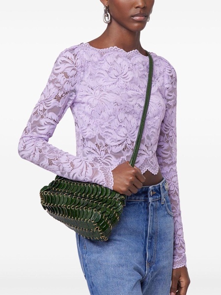 Paco crossbody bag with leather discs