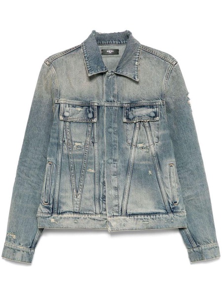 Jacket in denim with pockets