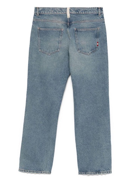 James ripped cotton jeans