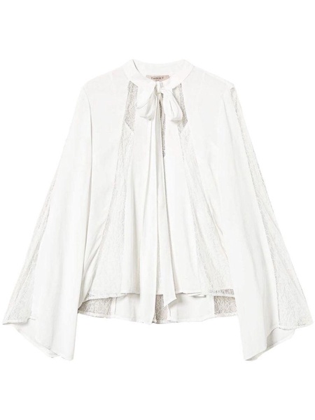 White lace blouse