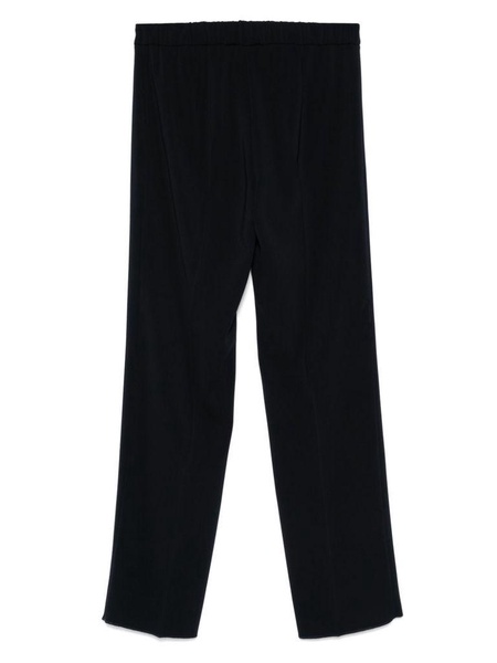 Blue trousers 'Rachele' with pressed crease