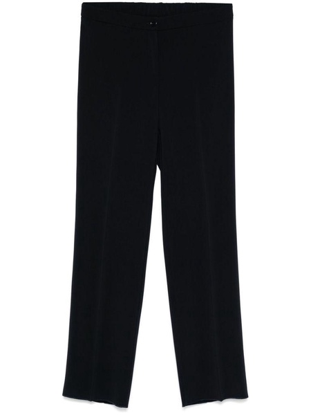 Blue trousers 'Rachele' with pressed crease