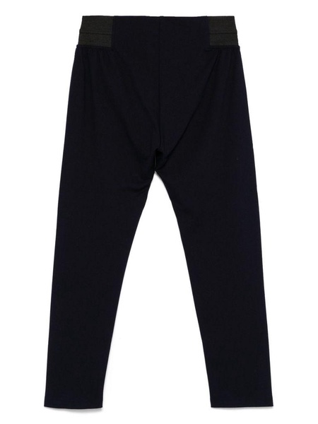 Blue 'Offelia' trousers with elastics