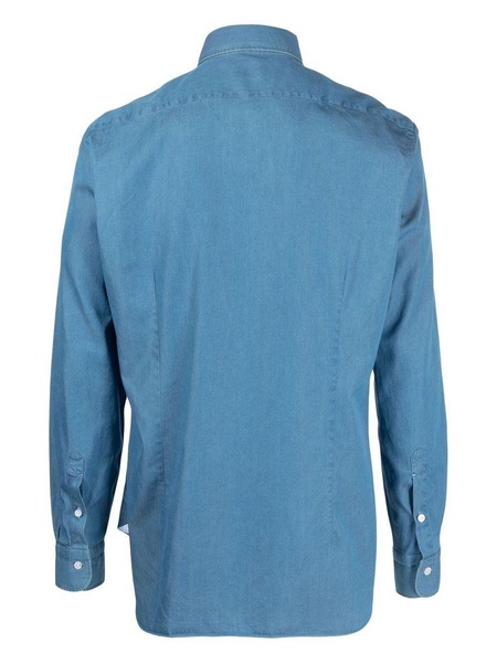 Light blue shirt in soft cotton