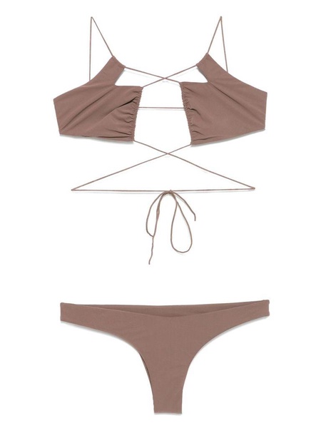 Bikini set 'Jadia Thong' in beige