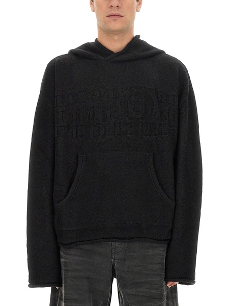 WOOL LOGO SWEATER