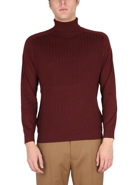RIBBED CASHMERE BLEND KNIT