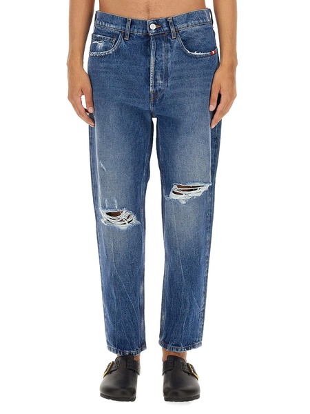 "JEREMIAH WISER" COTTON DENIM JEANS