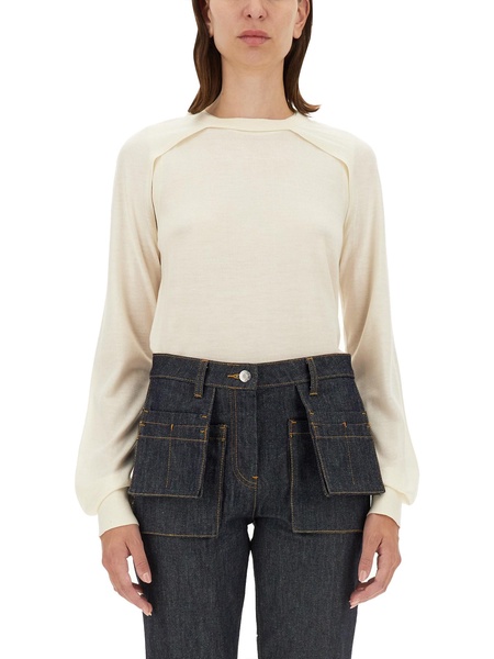 WOOL AND SILK SWEATER