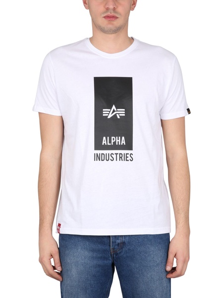 COTTON JERSEY T-SHIRT WITH LOGO PRINT