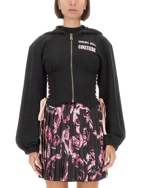 COTTON SWEATSHIRT WITH LOGO