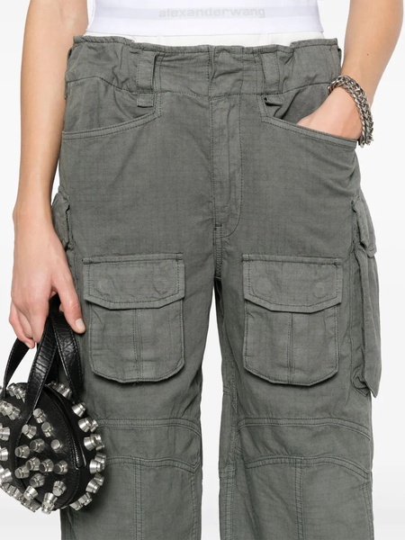 Alexander Wang Pre-Styled Brief Waistband Cargo Pants Clothing