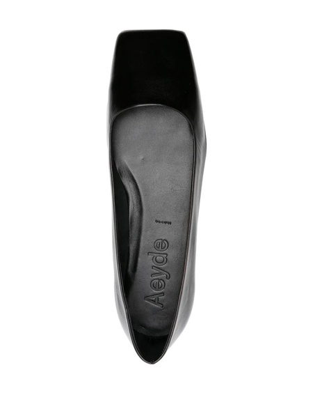 10mm Kirsten leather flats