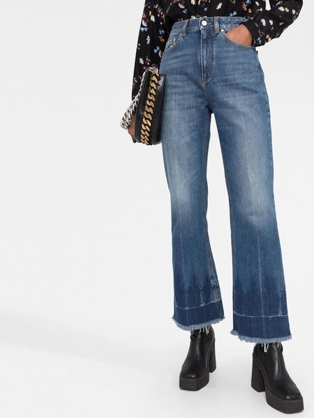 Stella McCartney Crop Flare Clothing