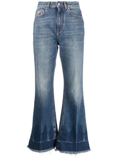 Stella McCartney Crop Flare Clothing